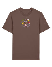 No Toys Left Behind Embroidered Organic Cotton T-Shirt