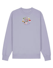 No Toys Left Behind Embroidered Organic Cotton Sweatshirt