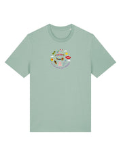 No Toys Left Behind Embroidered Organic Cotton T-Shirt