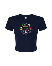 No Toys Left Behind Embroidered Micro Rib Baby Tee