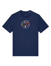 No Toys Left Behind Embroidered Organic Cotton T-Shirt