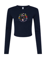 No Toys Left Behind Embroidered Micro Rib Long Sleeved Tee