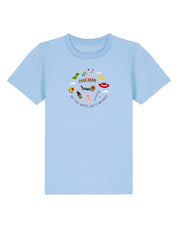 No Toys Left Behind Embroidered Organic Cotton Childrens T-Shirt