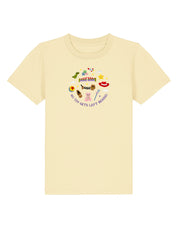 No Toys Left Behind Embroidered Organic Cotton Childrens T-Shirt