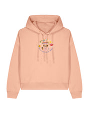 No Toys Left Behind Embroidered Boxy Organic Cotton Hoodie