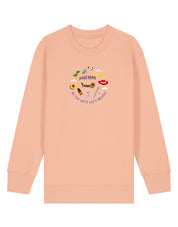 No Toys Left Behind Embroidered Organic Cotton Childrens Sweatshirt