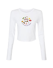 No Toys Left Behind Embroidered Micro Rib Long Sleeved Tee