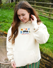 Tree Hill Embroidered Heavyweight Cotton Hoodie