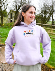 Tree Hill Embroidered Heavyweight Cotton Hoodie