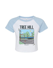 Tree Hill Printed Micro Rib Baby Tee