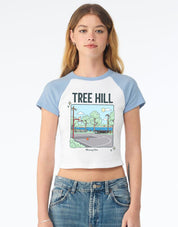 Tree Hill Printed Micro Rib Baby Tee