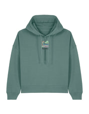 Tree Hill Printed Boxy Organic Cotton Hoodie