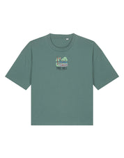 Tree Hill Printed Boxy Organic Cotton Tee