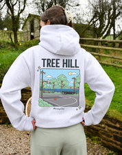 Tree Hill Printed Heavyweight Cotton Hoodie