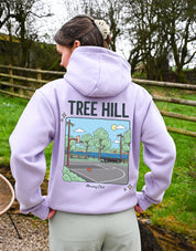 Tree Hill Printed Heavyweight Cotton Hoodie