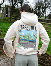 Tree Hill Printed Heavyweight Cotton Hoodie