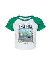 Tree Hill Printed Micro Rib Baby Tee