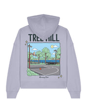 Tree Hill Printed Boxy Organic Cotton Hoodie