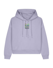 Tree Hill Printed Boxy Organic Cotton Hoodie