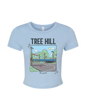 Tree Hill Printed Micro Rib Baby Tee