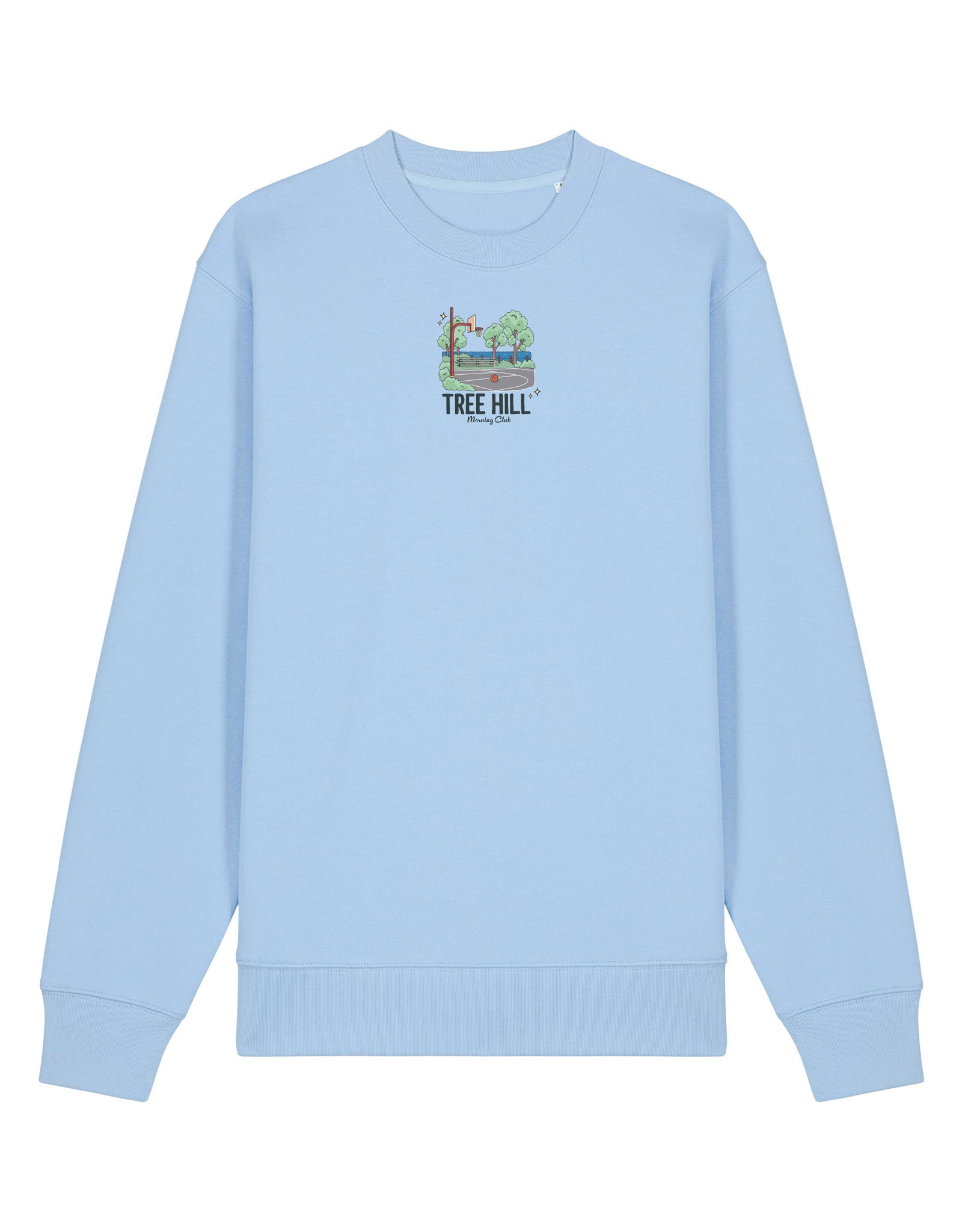 Tree Hill Printed Organic Cotton Sweatshirt