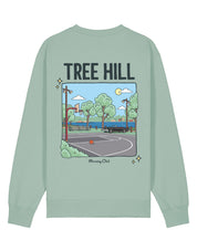 Tree Hill Printed Organic Cotton Sweatshirt