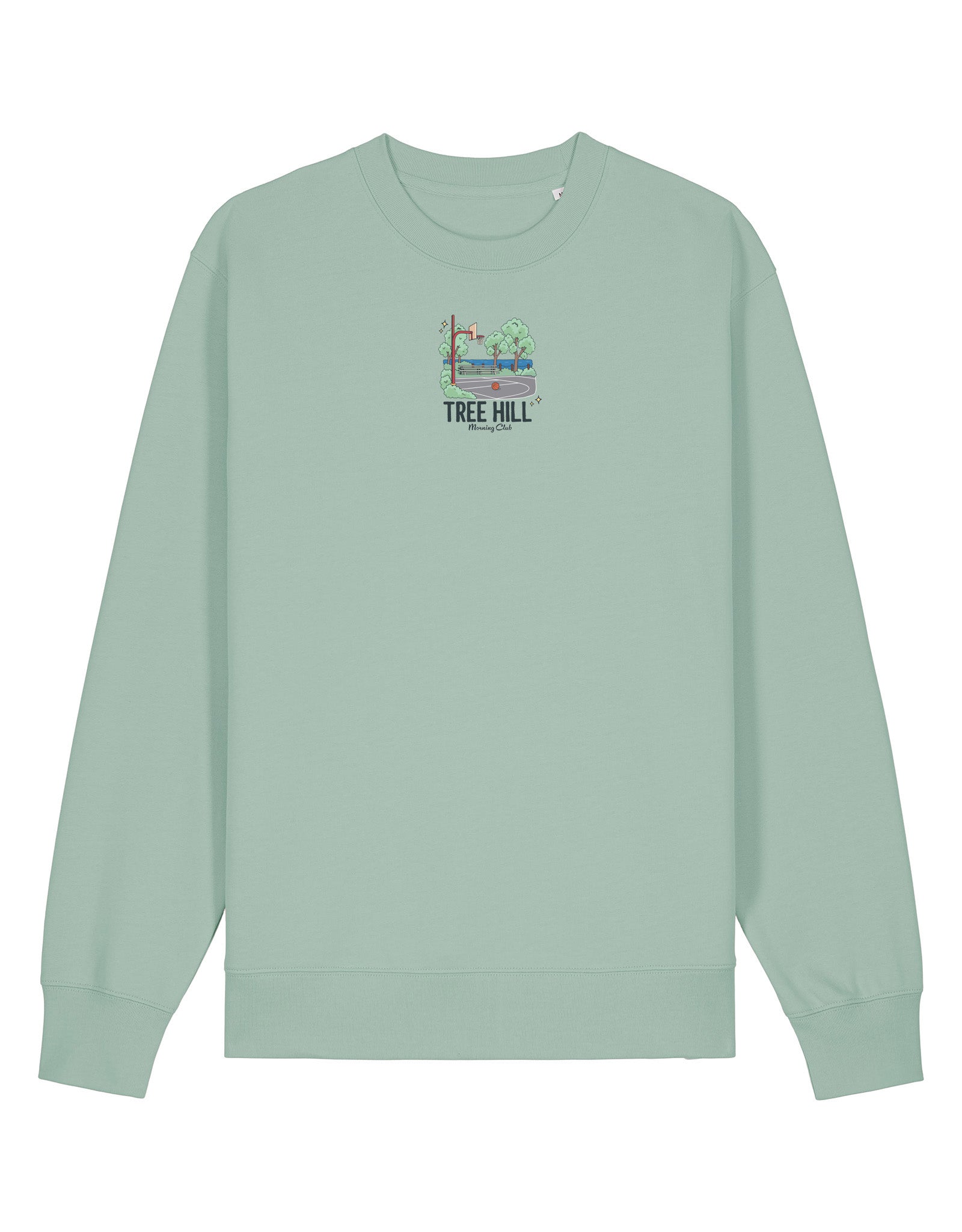 Tree Hill Printed Organic Cotton Sweatshirt