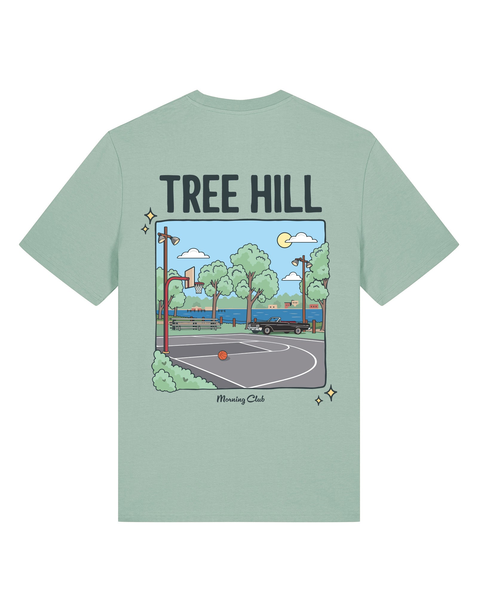 Tree Hill Printed Organic Cotton T-Shirt