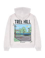 Tree Hill Printed Boxy Organic Cotton Hoodie