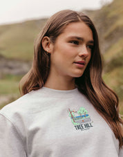 Tree Hill Printed Organic Cotton Sweatshirt