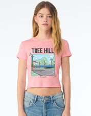 Tree Hill Printed Micro Rib Baby Tee