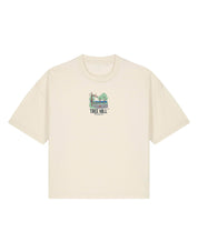 Tree Hill Printed Boxy Organic Cotton Tee