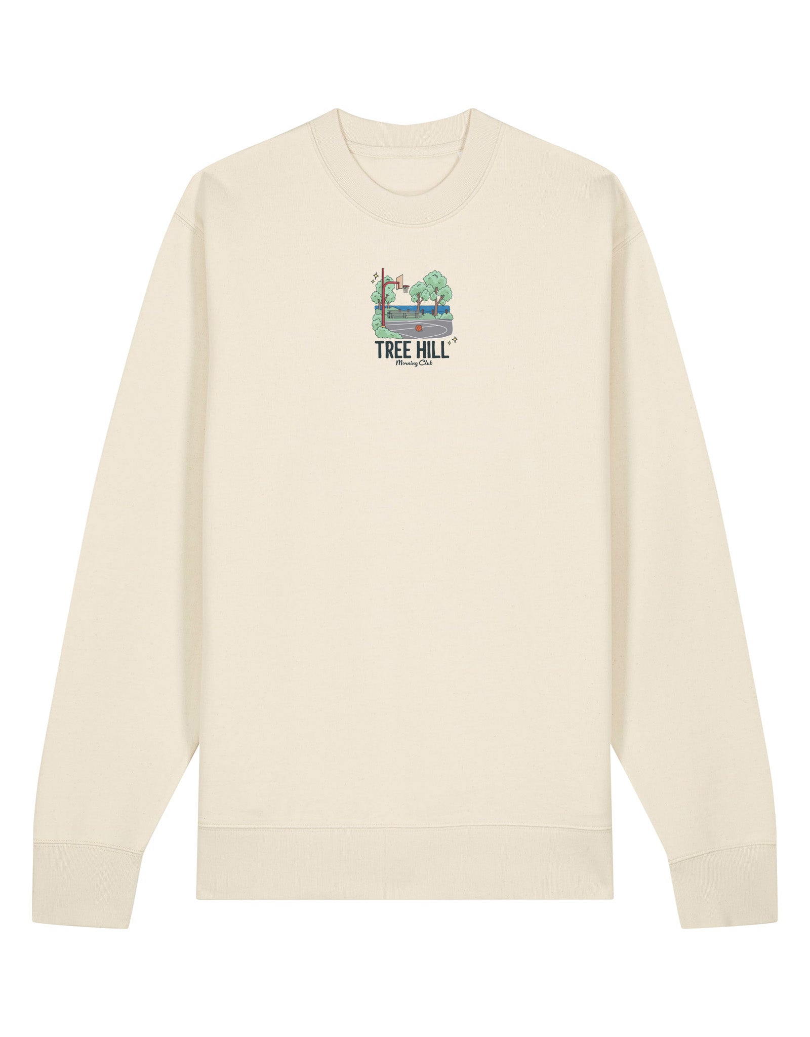 Tree Hill Printed Organic Cotton Sweatshirt