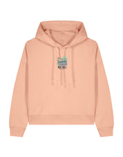 Tree Hill Printed Boxy Organic Cotton Hoodie