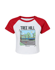Tree Hill Printed Micro Rib Baby Tee