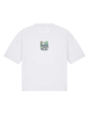 Tree Hill Printed Boxy Organic Cotton Tee