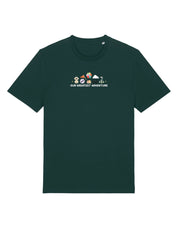 Up Embroidered Organic Cotton T-Shirt
