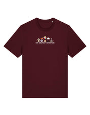 Up Embroidered Organic Cotton T-Shirt