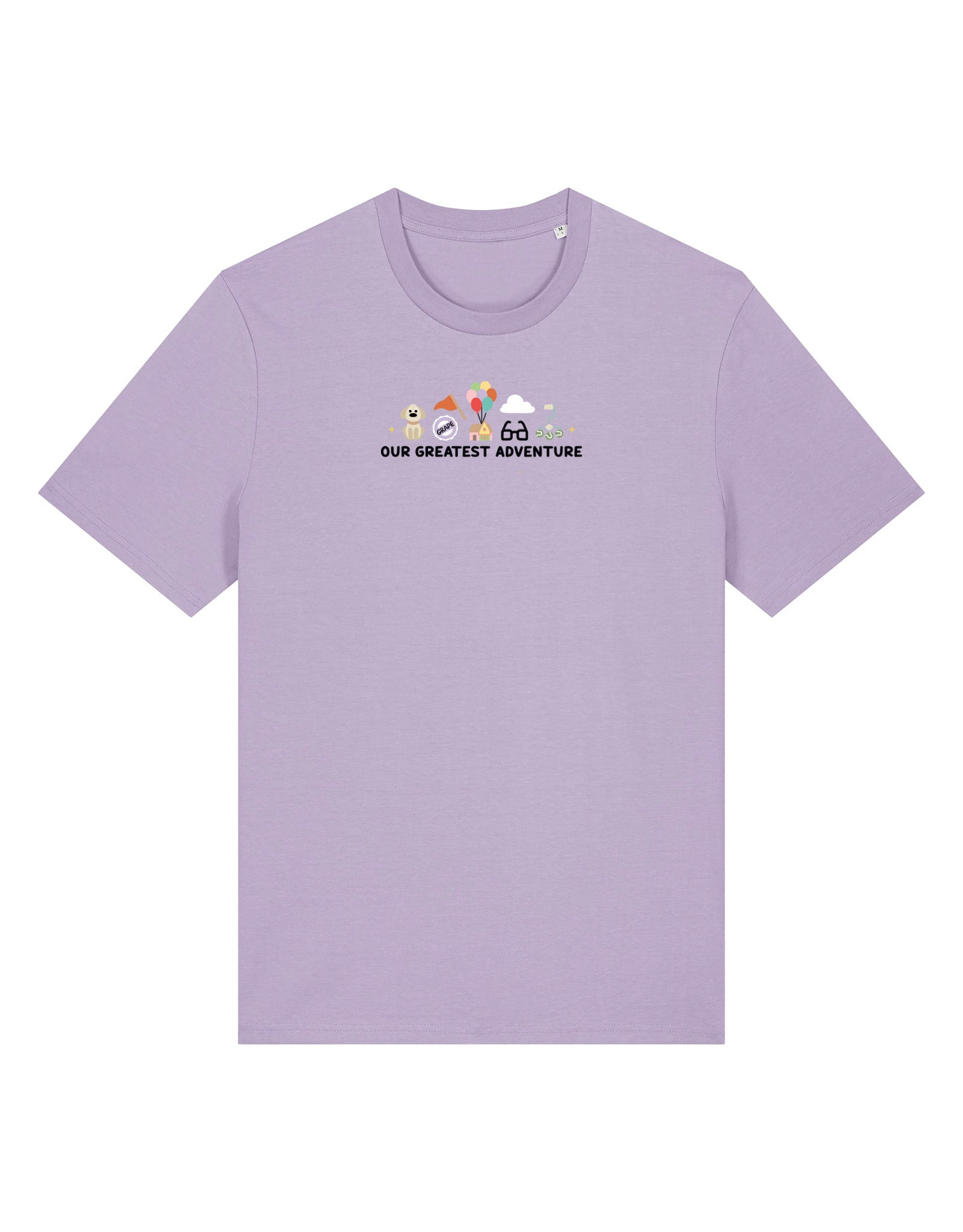 Up Embroidered Organic Cotton T-Shirt