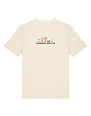 Up Embroidered Organic Cotton T-Shirt