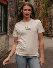 Up Embroidered Organic Cotton T-Shirt