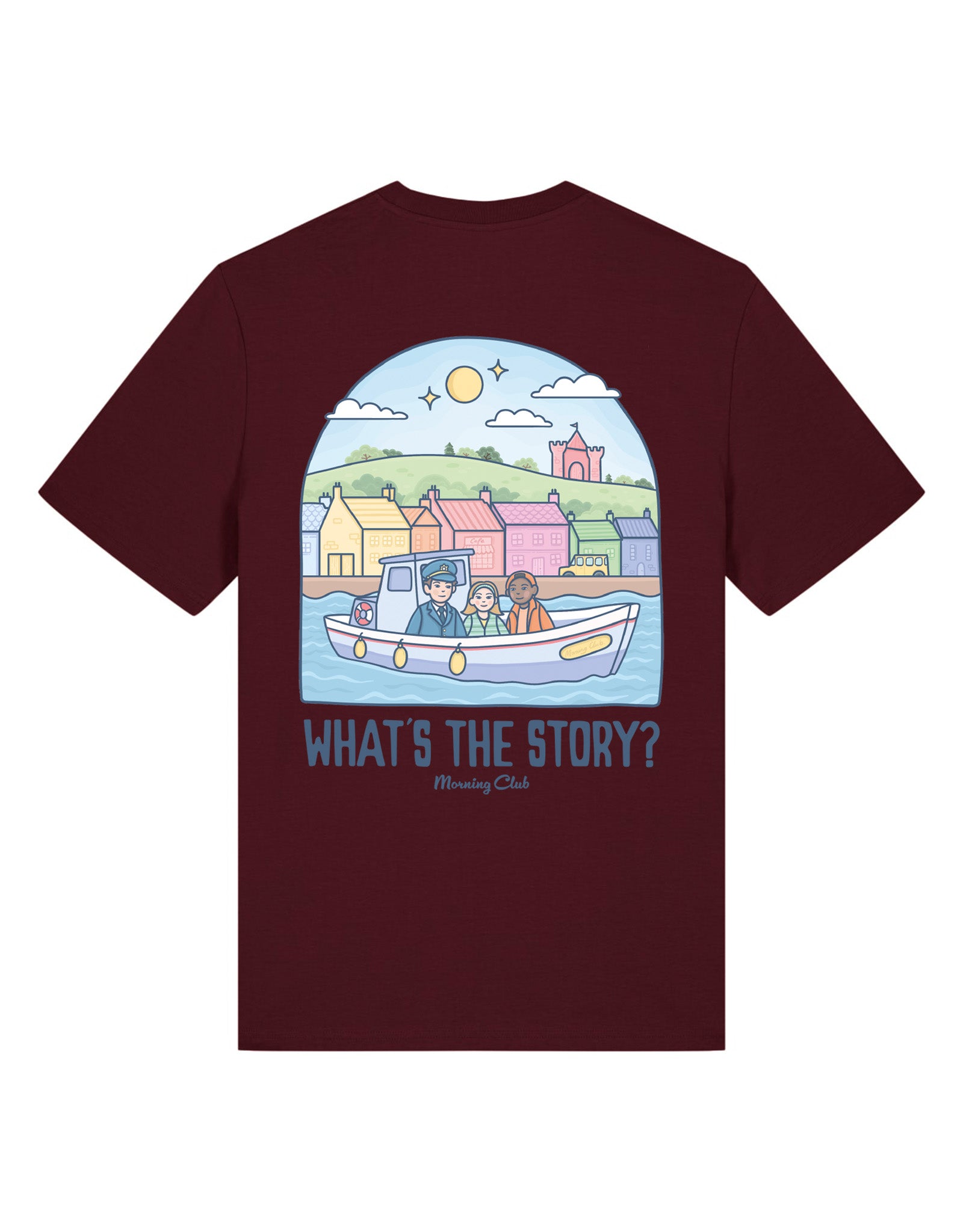 What's The Story Printed Organic Cotton T-Shirt
