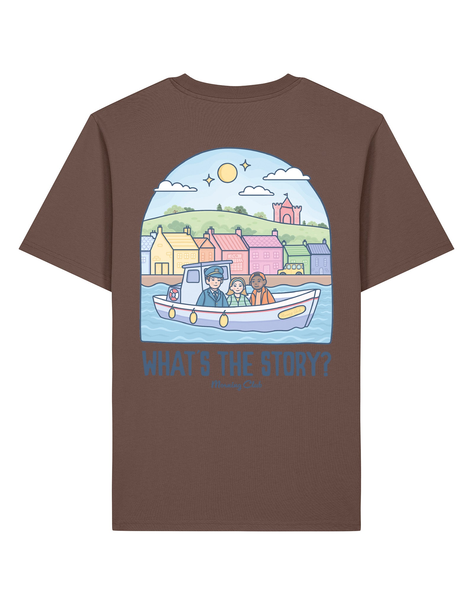 What's The Story Printed Organic Cotton T-Shirt