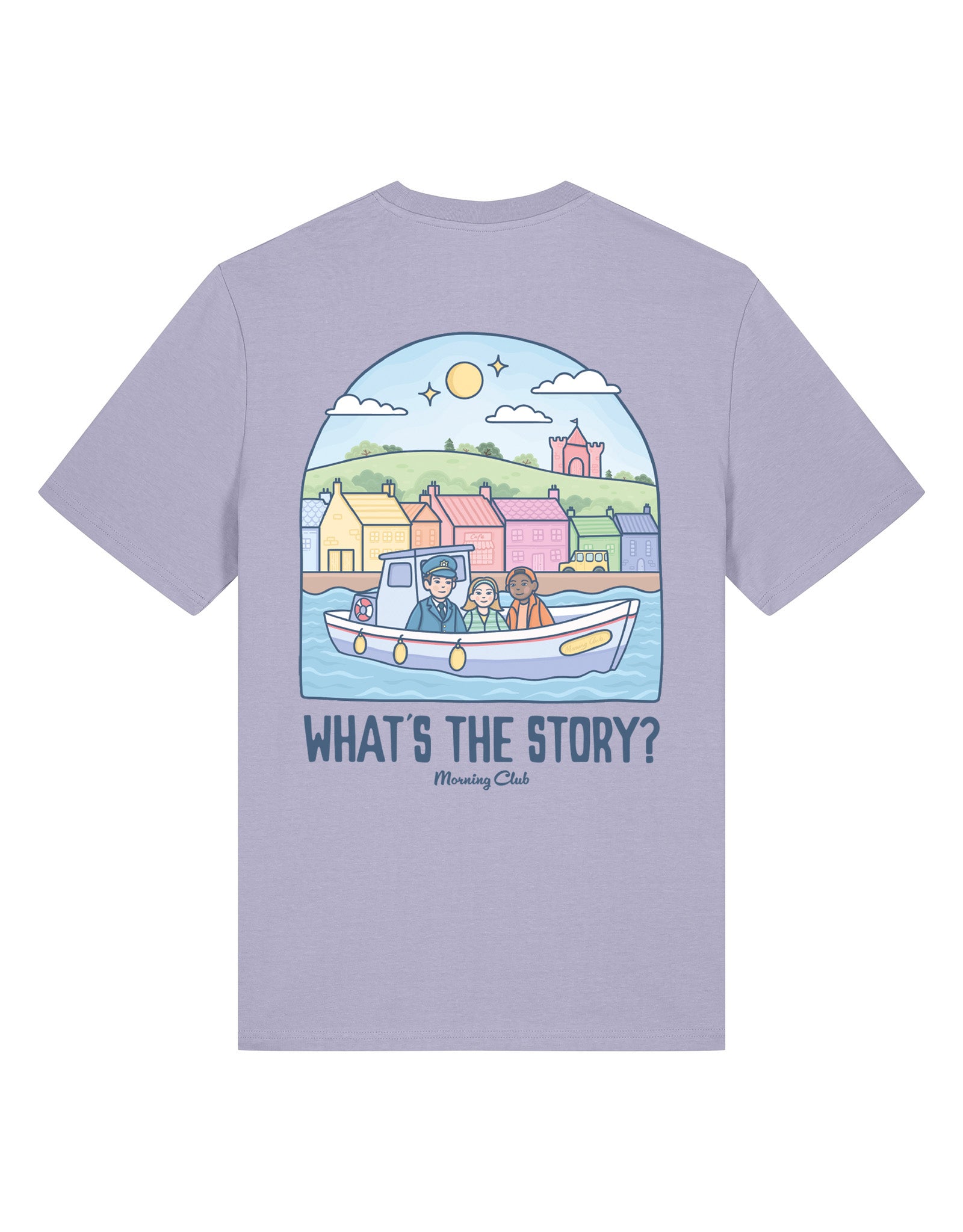 What's The Story Printed Organic Cotton T-Shirt