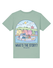 What's The Story Printed Organic Cotton Childrens T-Shirt