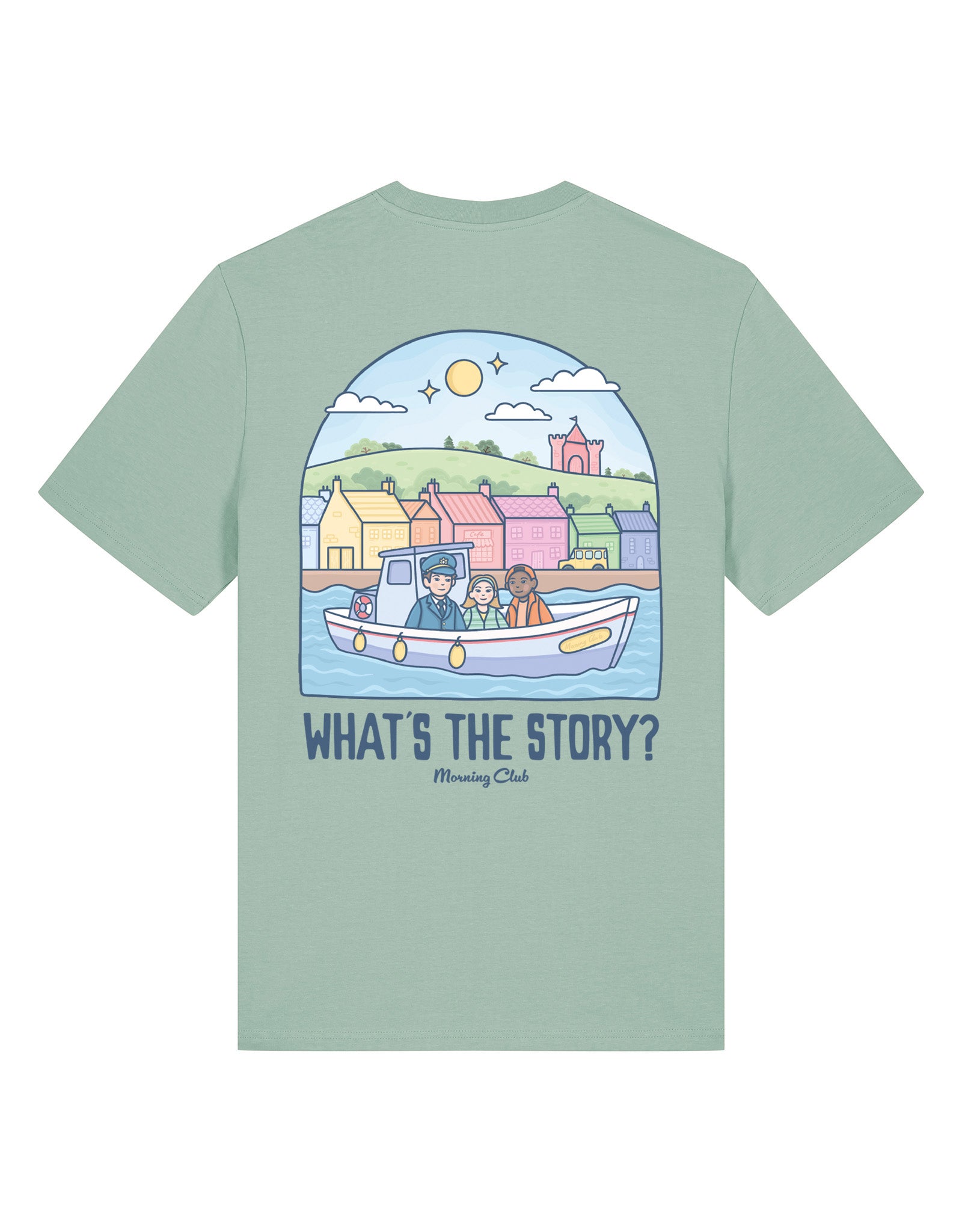 What's The Story Printed Organic Cotton T-Shirt