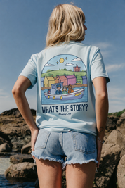 What's The Story Printed Organic Cotton T-Shirt