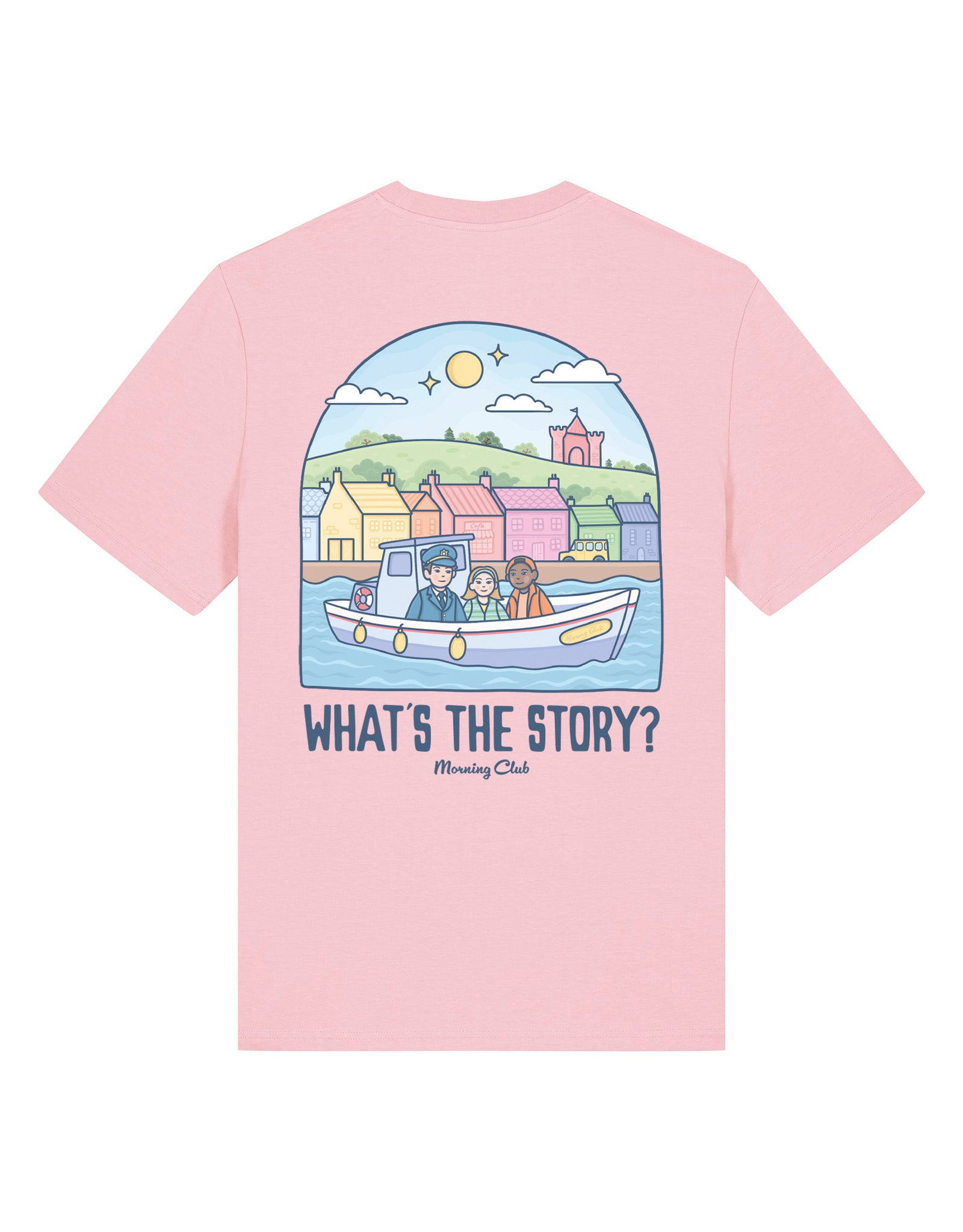 What's The Story Printed Organic Cotton T-Shirt