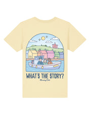 What's The Story Printed Organic Cotton Childrens T-Shirt