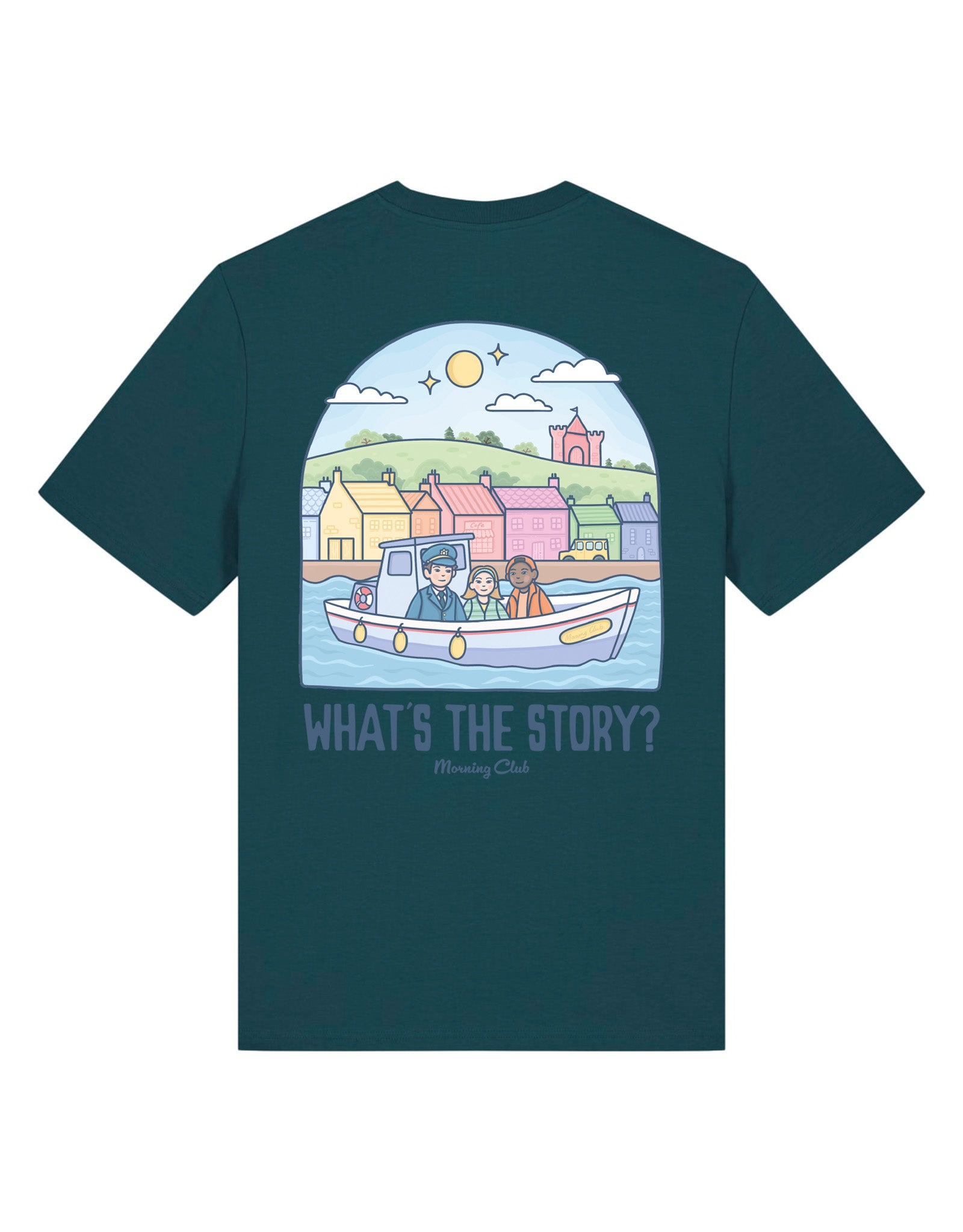 What's The Story Printed Organic Cotton T-Shirt